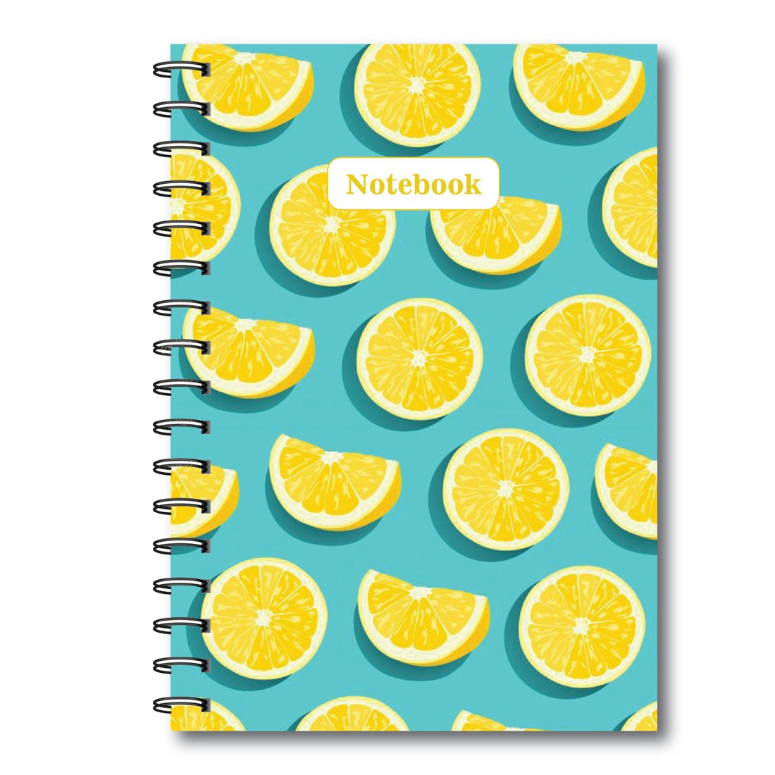 A5 Spiral Notebook Blue Lemonade