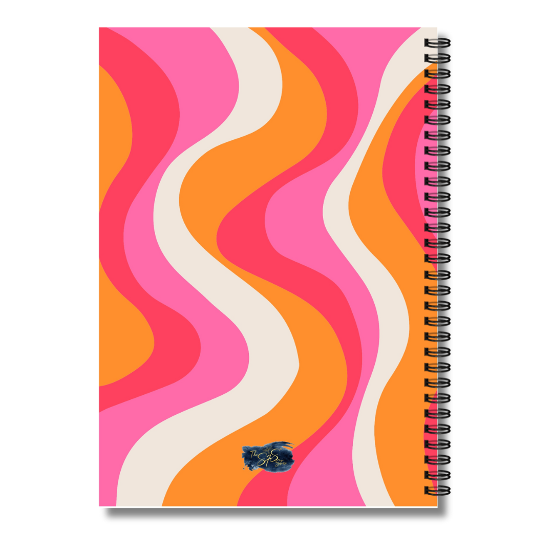 A5 Spiral Notebook Self love club