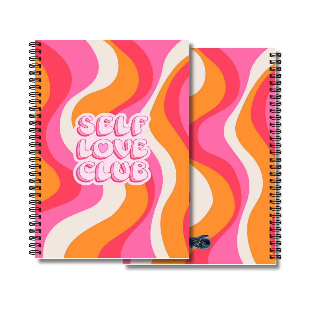 A5 Spiral Notebook Self love club