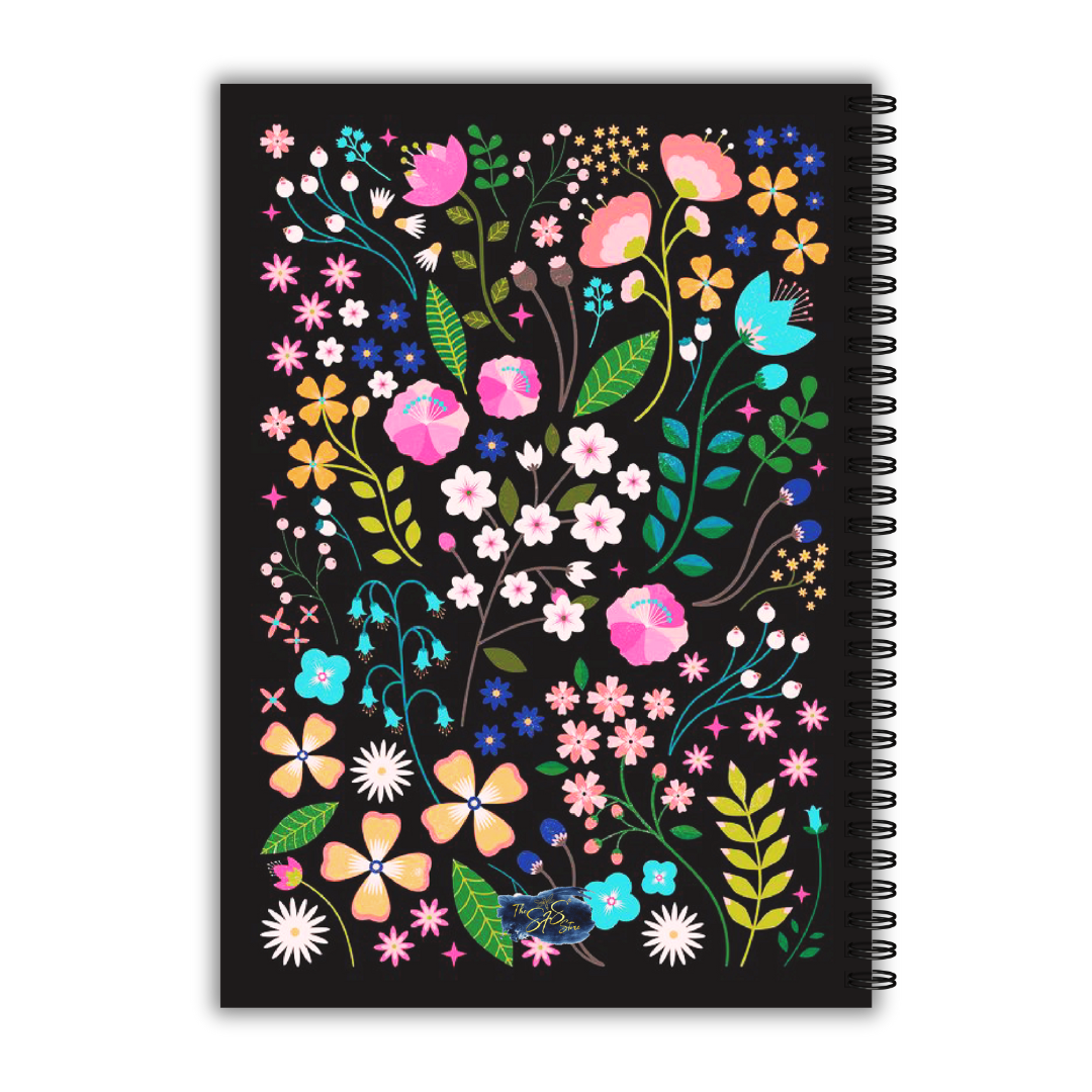 A5 Spiral Notebook Blue Lemonade