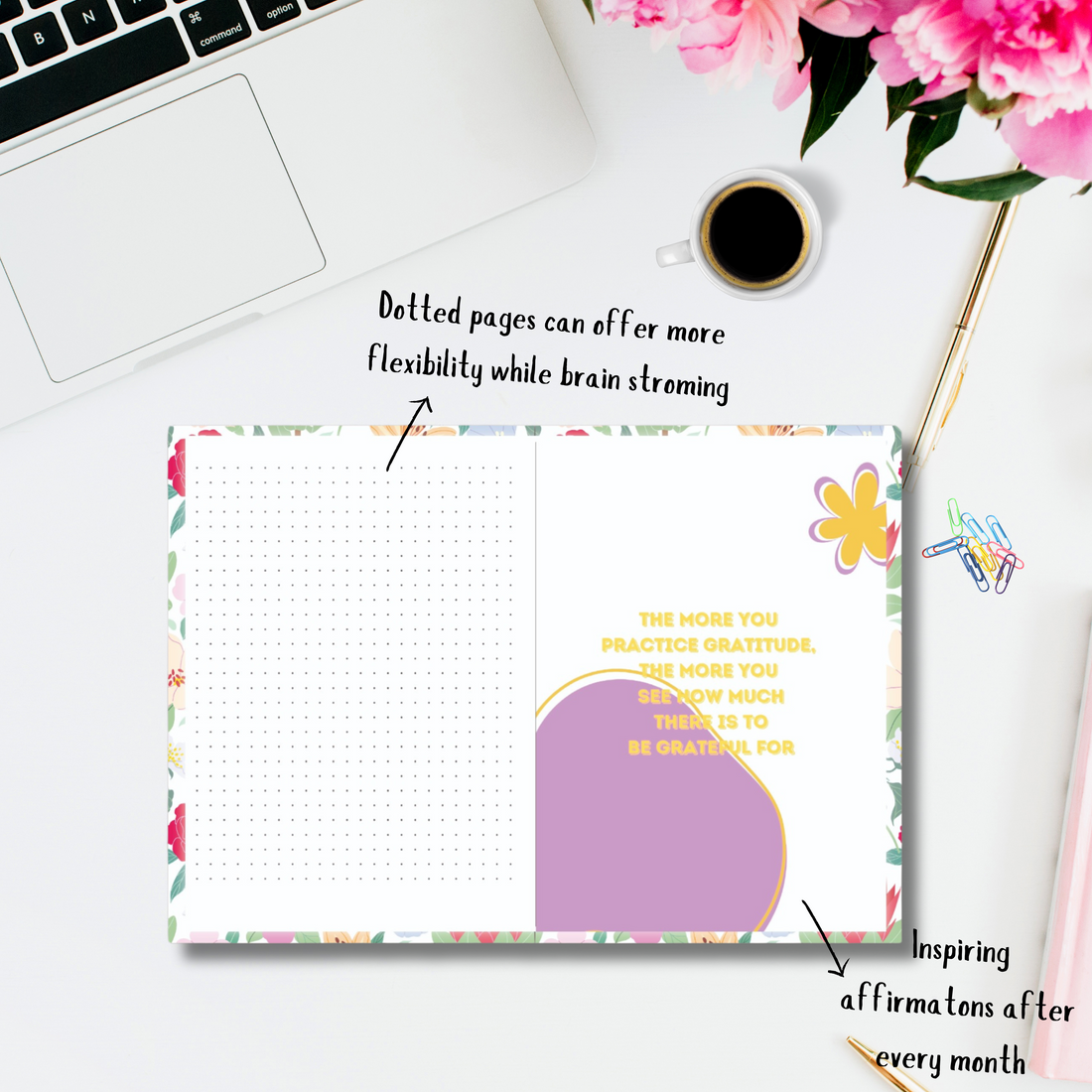 The SFS store Self-love Gratitude journal