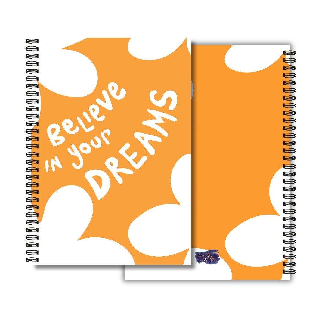 Dreamscape & Red yellow floral 2 Notepads