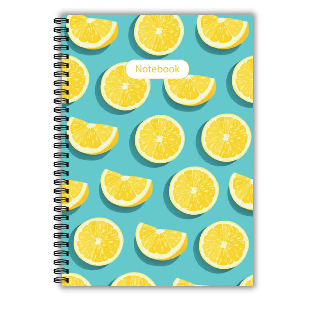 A5 Spiral Notebook PACK OF 2   Lemonade, Dreamscape