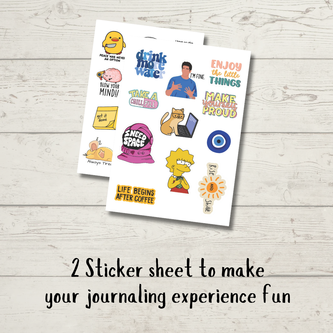 Black gratitude journal & Purple Marble Notebook & Evil eye Notepad