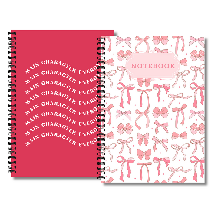 A5 Spiral Notebook PACK OF 2  Main character , Pookie