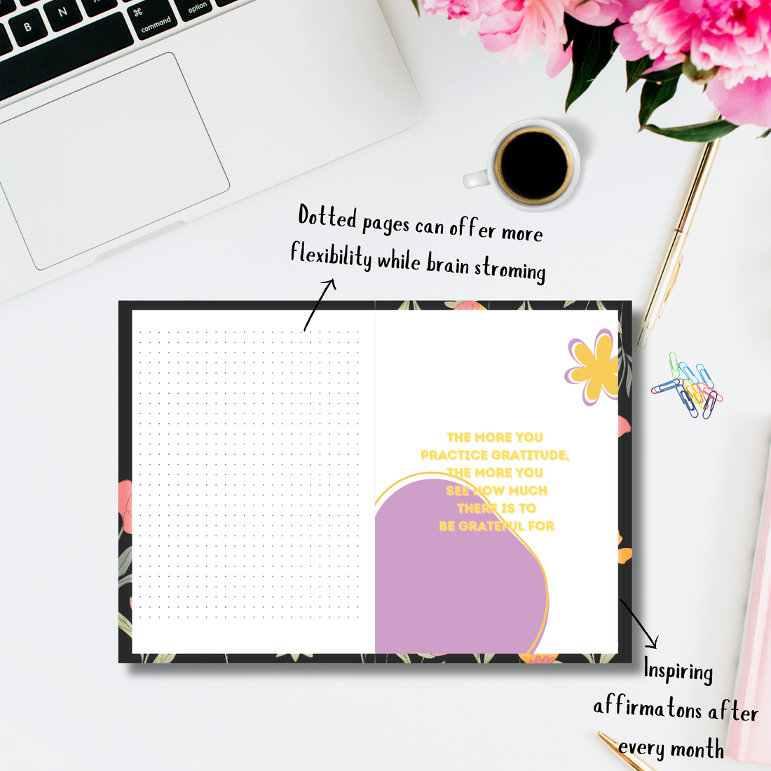 The SFS store Self-love Gratitude journal