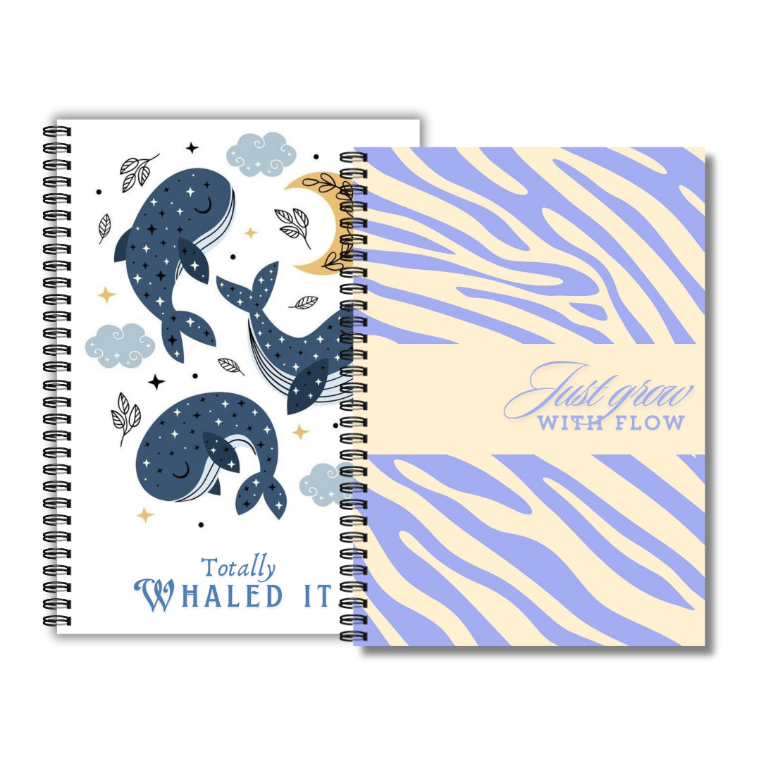 Whaled it & Grow with flow PACK OF 2