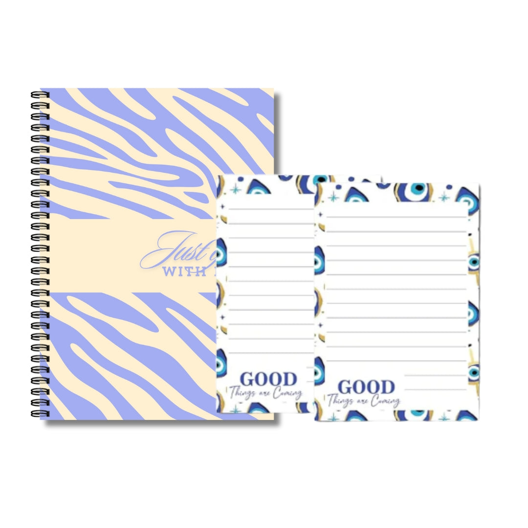 Grow with flow  Notebook & Evil eye 2 Notebook