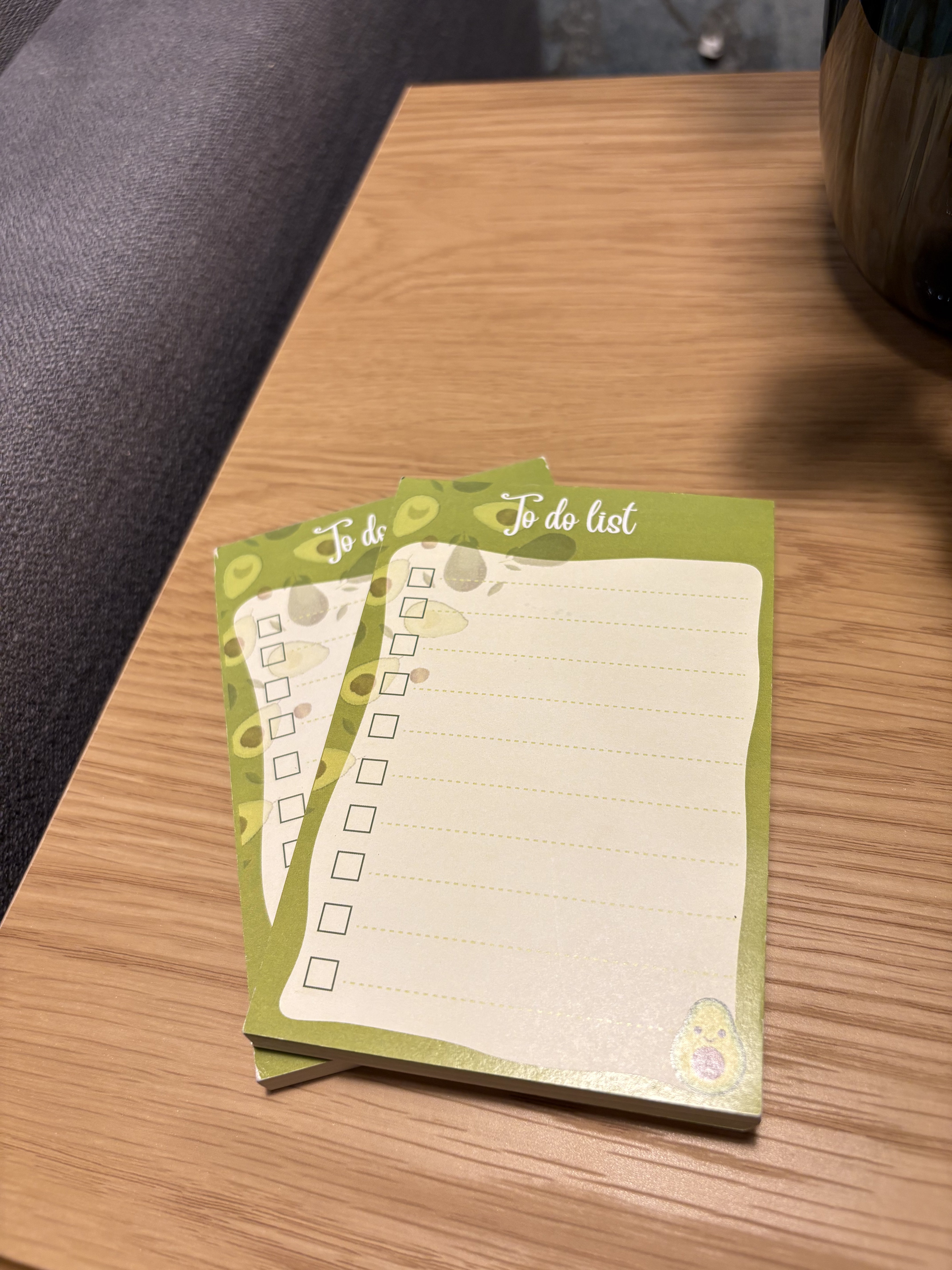 Avocado Memo Notepad Tear Off Sheets (Pack of 2)