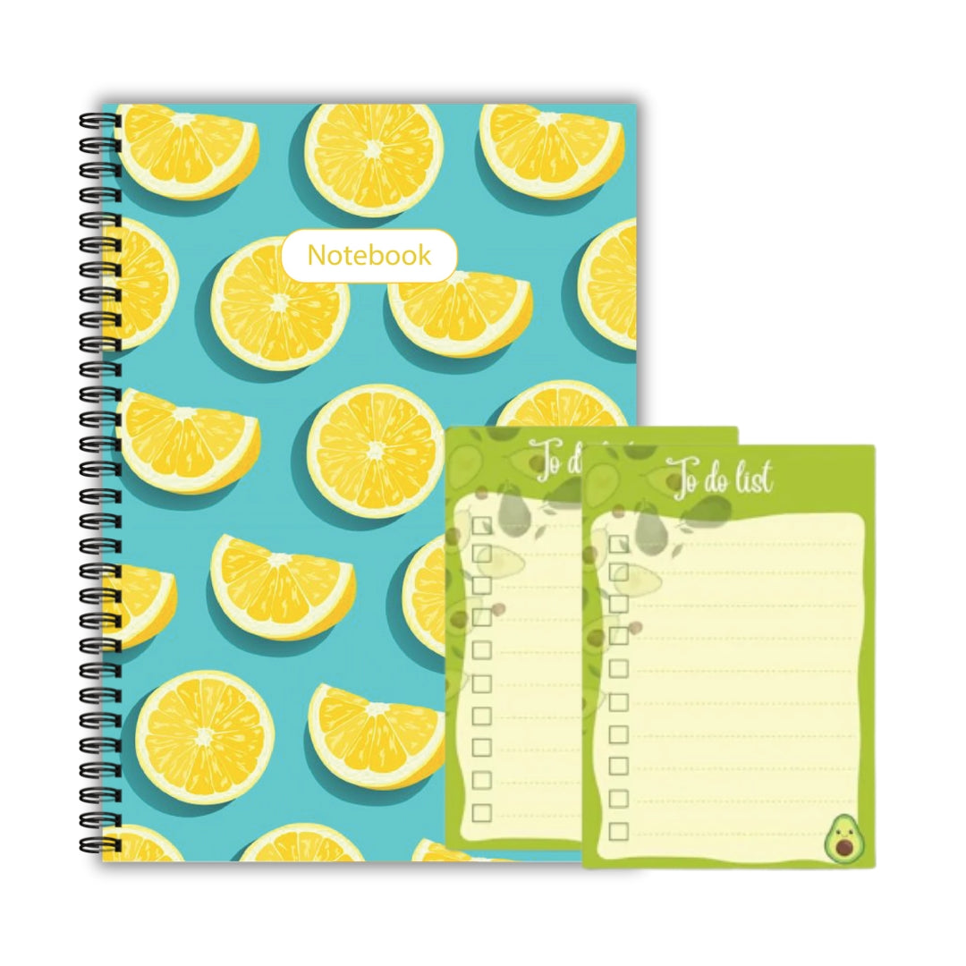 Lemonade Notepads & Avocado 2 Notepads