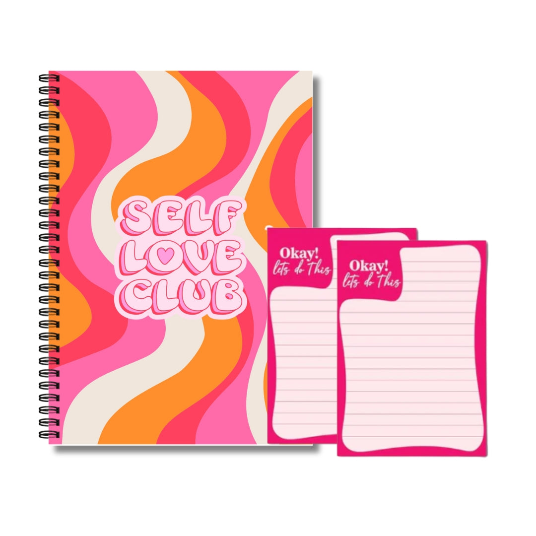 Self love club Notebook & Pink 2 Notebook