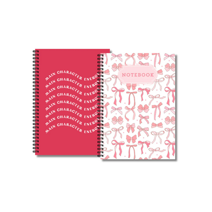 A5 Spiral Notebook PACK OF 2  Main character , Pookie